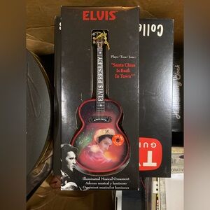 Elvis Presley “Santa Claus Is Back In Town” Ornament